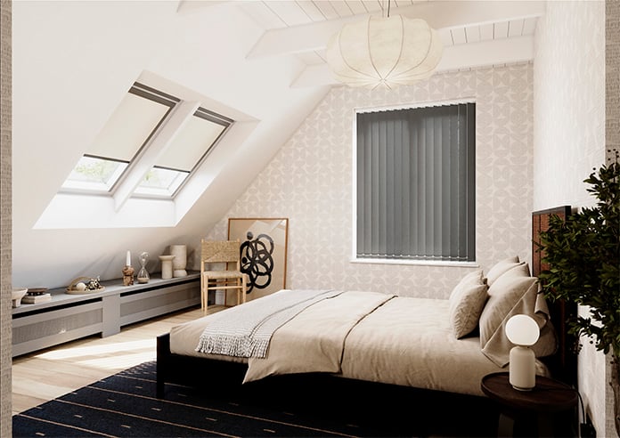 Sabari, Flint Grey - Vertical Blind - Image 10